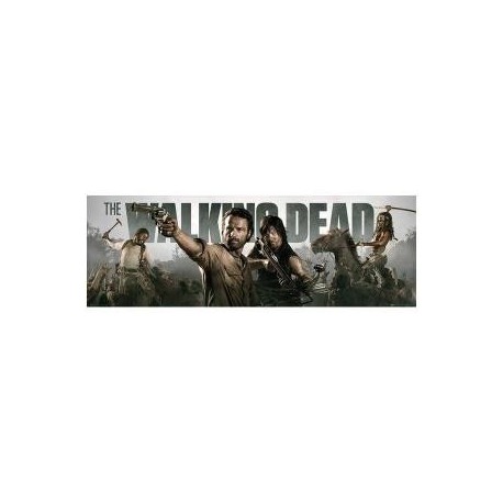 Poster Puerta The Walking Dead-Banner